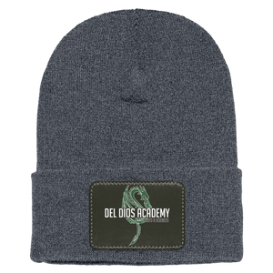 Del Dios Academy On Demand-1501 Yupoong Adult Cuffed Knit Beanie - Rectangle Patch