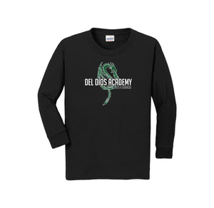 Del Dios Academy On Demand-Youth Unisex Long Sleeve Tee On-Demand