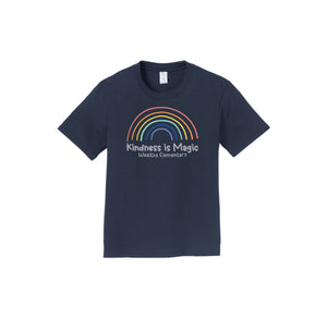 Wealthy Elementary-Youth Unisex Fan Favorite Premium Tee On-Demand Rainbow Logo