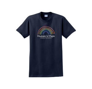 Wealthy Elementary-Adult Unisex T-Shirt On-Demand Rainbow Logo