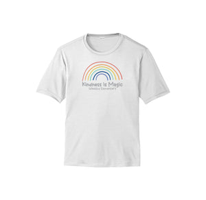 Wealthy Elementary-Adult Unisex Dri-Fit Shirt On-Demand Rainbow Logo