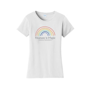 Wealthy Elementary-Womens Fan Favorite Tee On-Demand Rainbow Logo