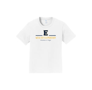 Wealthy Elementary-Youth Unisex Fan Favorite Premium Tee On-Demand E Logo