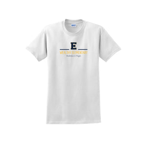 Wealthy Elementary-Adult Unisex T-Shirt On-Demand E Logo