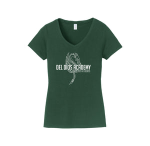 Del Dios Academy On Demand-Womens Fan Favorite V-Neck Tee On-Demand