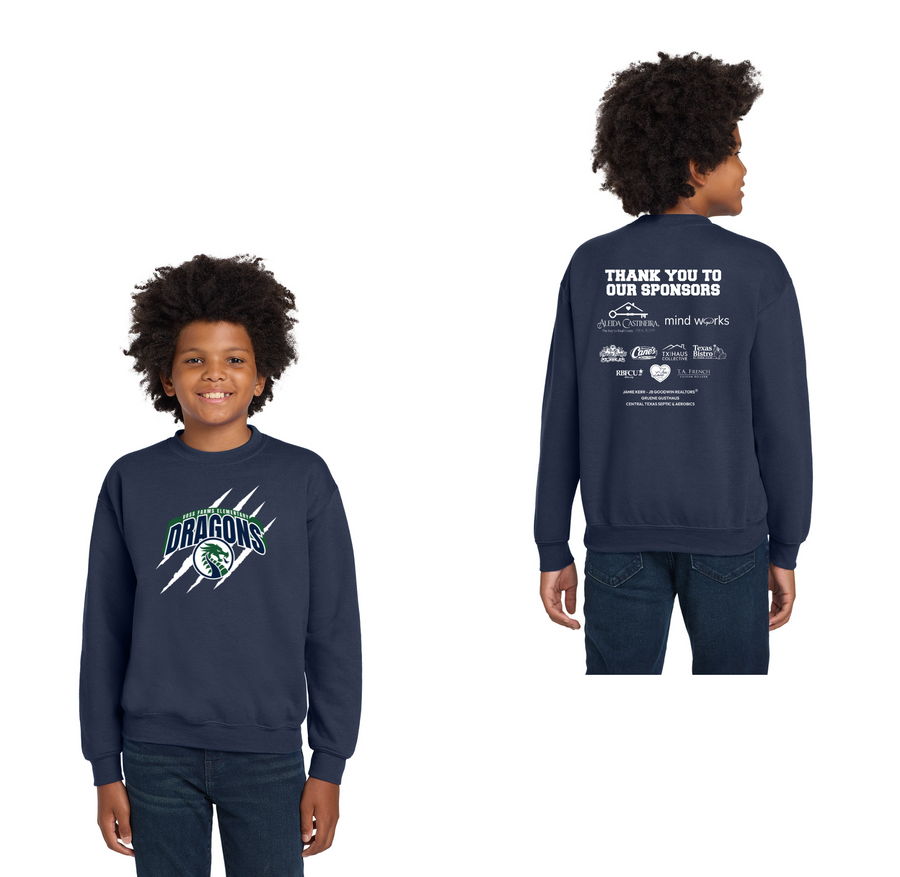 Voss Farms-Youth Unisex Crewneck Sweatshirt