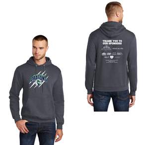 Voss Farms-Adult Unisex Core Fleece Pullover Hooded Sweatshirt