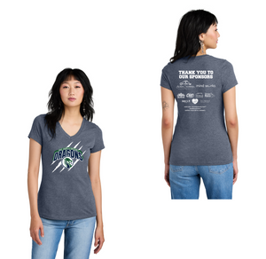 Voss Farms-Womens Premium District V-Neck Tee