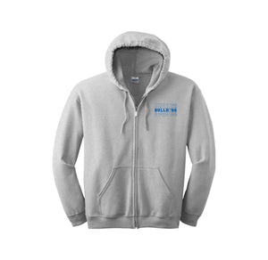 Bollinger Canyon On Demand-Adult Unisex Full-Zip Hooded Sweatshirt On-Demand Bulldog Watermark