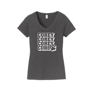 Corey Academy On Demand-Womens Fan Favorite V-Neck Tee On-Demand