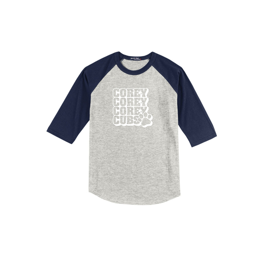 Corey Academy On Demand-Youth Unisex Baseball Tee On-Demand