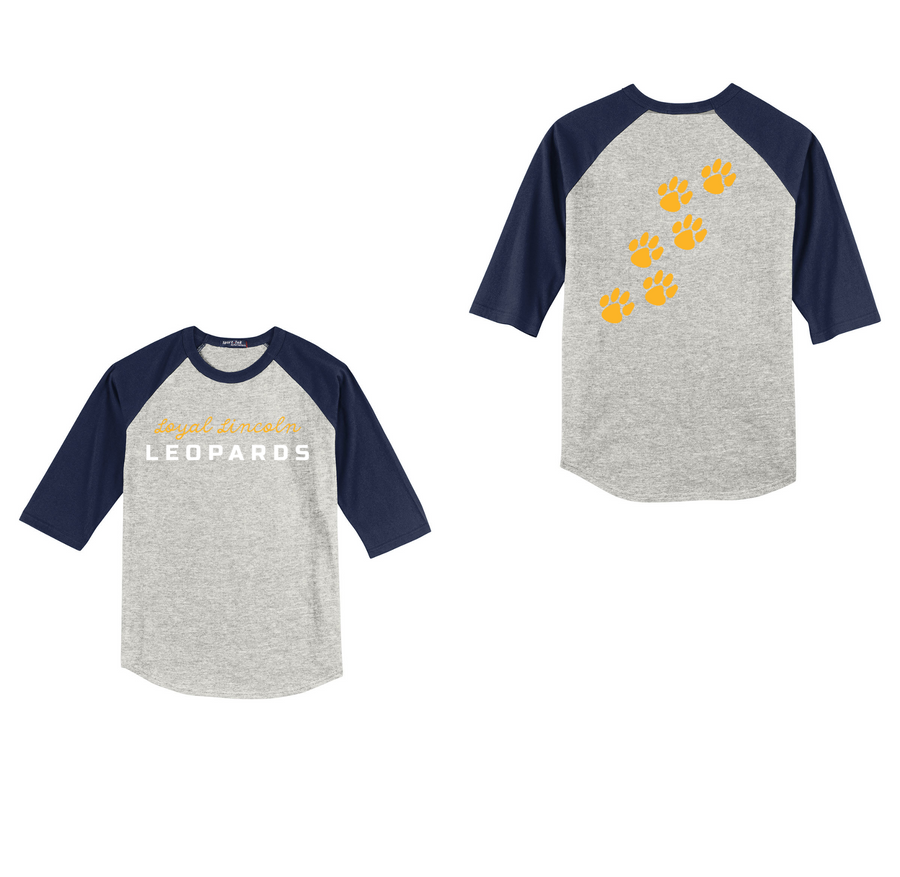 Lincoln Elementary (Cupertino, CA) Spirit Wear 2024-25 On-Demand-Youth Unisex Baseball Tee