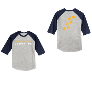 Lincoln Elementary (Cupertino, CA) Spirit Wear 2024-25 On-Demand-Adult Unisex Baseball Tee