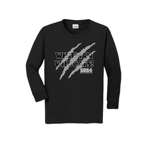 Whitman Middle School On Demand-Youth Unisex Long Sleeve Tee On-Demand Claw Logos