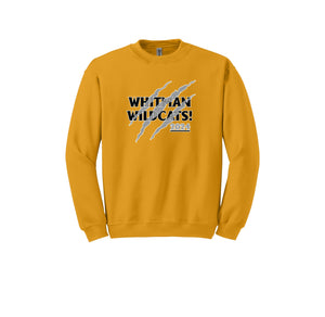 Whitman Middle School Spirit Wear 2024-25 On Demand-Adult Unisex Crewneck Sweatshirt On-Demand Claw Logos