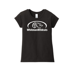 Whitman Middle School On Demand-Girls Youth Premium Tee On-Demand  Mascot Logos