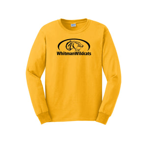 Whitman Middle School On Demand-Adult Unisex Long Sleeve Tee On-Demand Mascot Logos