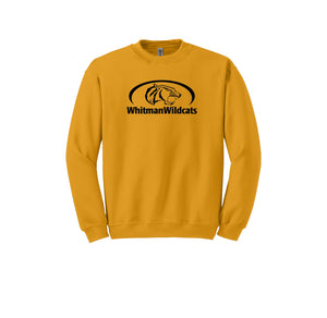 Whitman Middle School On Demand-Adult Unisex Crewneck Sweatshirt On-Demand  Mascot Logos