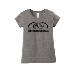 Whitman Middle School On Demand-Girls Youth Premium Tee On-Demand  Mascot Logos