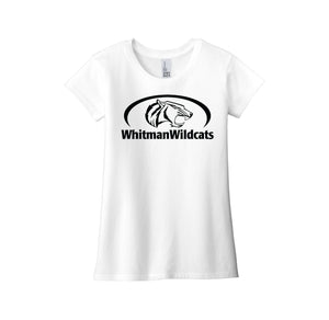 Whitman Middle School On Demand-Girls Youth Premium Tee On-Demand  Mascot Logos