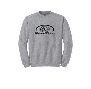 Whitman Middle School On Demand-Adult Unisex Crewneck Sweatshirt On-Demand  Mascot Logos