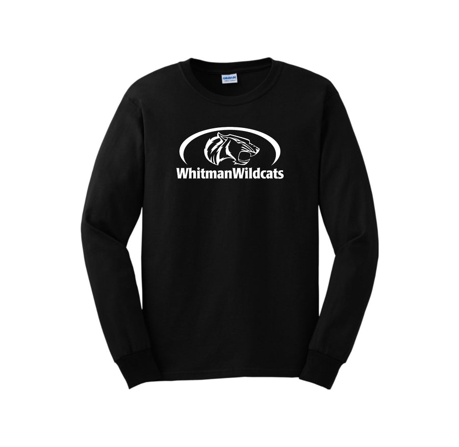 Whitman Middle School On Demand-Adult Unisex Long Sleeve Tee On-Demand Mascot Logos