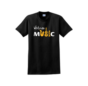 Whitman Middle School On Demand-Adult Unisex T-Shirt On-Demand Music Logos