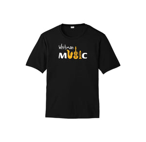 Whitman Middle School On Demand-Adult Unisex Dri-Fit Shirt On-Demand Music Logos