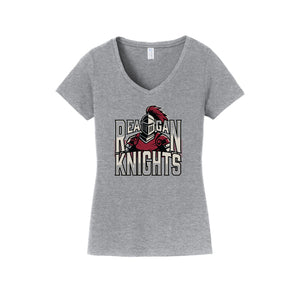 Reagan MS On Demand-Womens Fan Favorite V-Neck Tee On-Demand