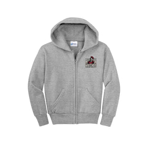 Reagan MS On Demand-Youth Unisex Full-Zip Hooded Sweatshirt On-Demand