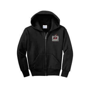 Reagan MS On Demand-Youth Unisex Full-Zip Hooded Sweatshirt On-Demand