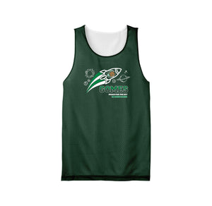 Gomes-Youth Unisex Classic Mesh Reversible Tank On-Demand Rocket Logo