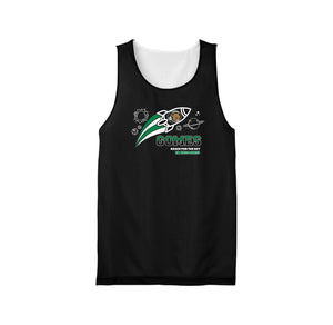 Gomes-Youth Unisex Classic Mesh Reversible Tank On-Demand Rocket Logo