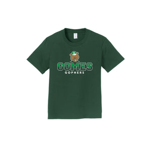 Gomes Elementary Spirit Wear 2024-2025 On Demand-Youth Unisex Fan Favorite Premium Tee On-Demand Classic Logo