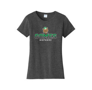 Gomes-Womens Fan Favorite Tee On-Demand Classic Logo