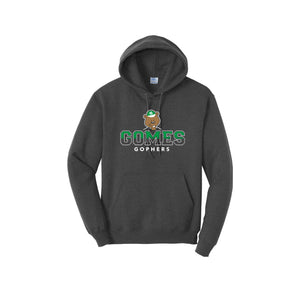 Gomes-Adult Unisex Port & Co Core Fleece Pullover Hooded Sweatshirt On-Demand Classic Logo