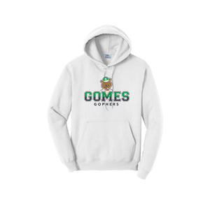 Gomes-Adult Unisex Port & Co Core Fleece Pullover Hooded Sweatshirt On-Demand Classic Logo