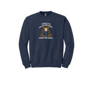 Bennett-Kew On Demand-Adult Unisex Crewneck Sweatshirt On-Demand Book Logo