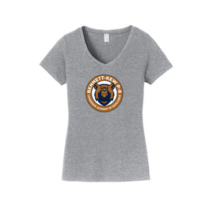 Bennett-Kew On Demand-Womens Fan Favorite V-Neck Tee On-Demand Circle Logo