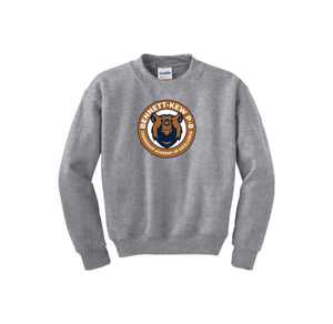 Bennett-Kew On Demand-Youth Unisex Crewneck Sweatshirt On-Demand Circle Logo