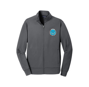 WAES-Adult Unisex Sport-Tek Fleece Full-Zip Jacket On-Demand Jaguar Circle Logo