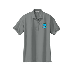 WAES-Womens Silk Touch Polo On-Demand Jaguar Circle Logo