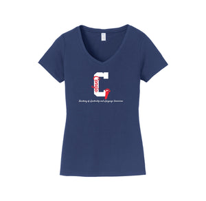 Conejo Academy On Demand-Womens Fan Favorite V-Neck Tee On-Demand