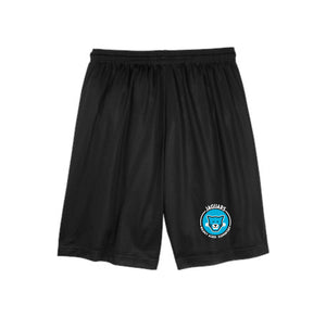 WAES-Youth Sport-Tek PosiCharge Classic Mesh Short On-Demand Jaguar Circle Logo