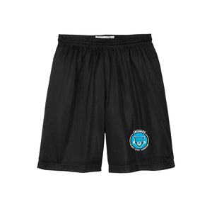 WAES-Adult Sport-Tek PosiCharge Classic Mesh Short On-Demand Jaguar Circle Logo