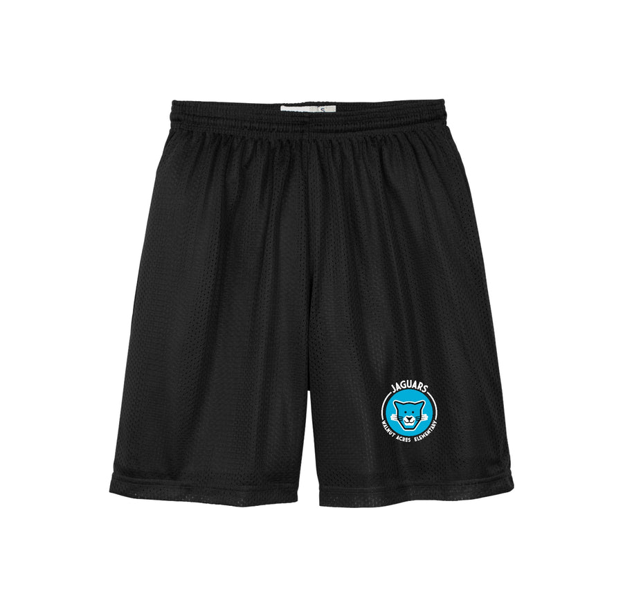 WAES-Adult Sport-Tek PosiCharge Classic Mesh Short On-Demand Jaguar Circle Logo