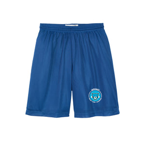 WAES-Adult Sport-Tek PosiCharge Classic Mesh Short On-Demand Jaguar Circle Logo