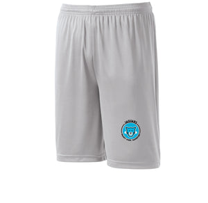 WAES-Adult Sport-Tek PosiCharge Competitor Short On-Demand Jaguar Circle Logo