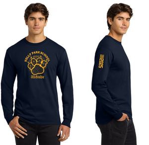 Kelly Park 8th Grade-Adult Unisex Long Sleeve Tee On-Demand Front and Sleeve Print