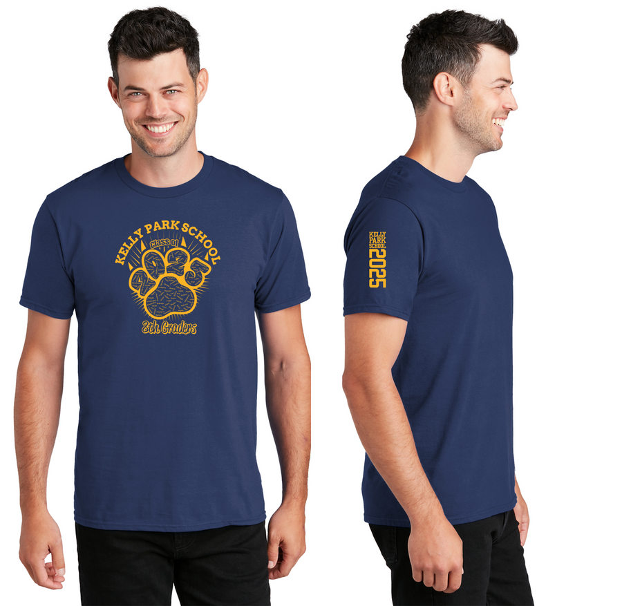 Kelly Park 8th Grade-Adult Unisex Fan Favorite Premium Tee On-Demand Front and Sleeve Print